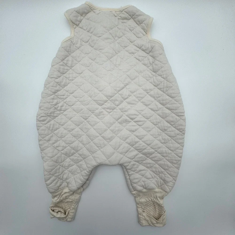 Tealbee Bamboo Sleep Sack Walker Cream Quilted Sunshine 12M-2T‎ Baby